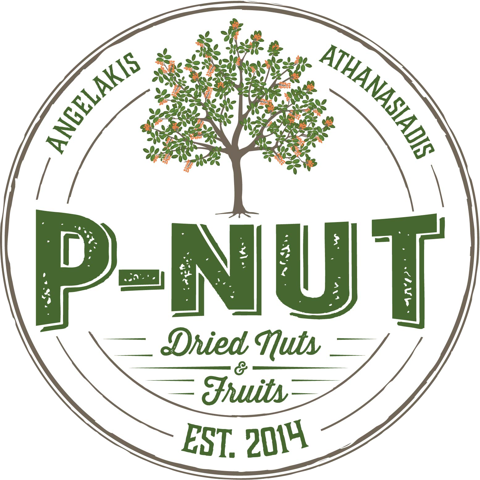 P-Nut logo, www.p-nut.gr